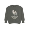 Norwegian Buhund Mom Sweatshirt, Pepper, front view