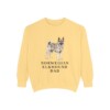 Norwegian Elkhound Dad Sweatshirt, Butter, front view