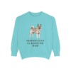 Norwegian Elkhound Dad Sweatshirt, Chalky Mint, front view