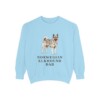 Norwegian Elkhound Dad Sweatshirt, Chambray, front view