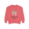 Norwegian Elkhound Dad Sweatshirt, Watermelon, front view