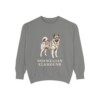 Norwegian Elkhound Sweatshirt, Grey, front view