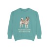Norwegian Elkhound Sweatshirt, Seafoam, front view