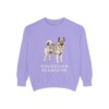 Norwegian Elkhound Sweatshirt, Violet, front view