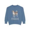Norwegian Lundehund Sweatshirt, Blue Jean, front view