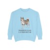 Norwegian Lundehund Sweatshirt, Chambray, front view