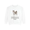 norwegian-lundehund-sweatshirt-dad-white-1 Norwegian Lundehund Dad Sweatshirt, White, front view