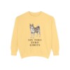 Norwegian Lundehund Humor Sweatshirt, Butter, front view