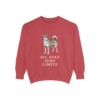 Norwegian Lundehund Humor Sweatshirt, Crimson, front view