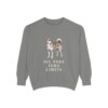 Norwegian Lundehund Humor Sweatshirt, Grey, front view
