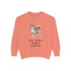 Norwegian Lundehund Humor Sweatshirt, Terracotta, front view