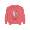 Norwegian Lundehund Humor Sweatshirt, Watermelon, front view
