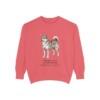 Norwegian Lundehund Latin Sweatshirt, Watermelon, front view