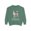 Norwegian Lundehund Sweatshirt, Light Green, front view
