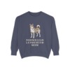 Norwegian Lundehund Mom Sweatshirt, Denim, front view