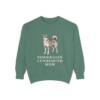 Norwegian Lundehund Mom Sweatshirt, Light Green, front view