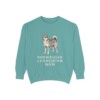 Norwegian Lundehund Mom Sweatshirt, Seafoam, front view