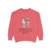 Norwegian Lundehund Mom Sweatshirt, Watermelon, front view