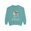 Norwegian Lundehund Sweatshirt, Seafoam, front view