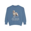 Nova Scotia Duck Tolling Retriever Sweatshirt, Blue Jean, front view