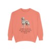 Nova Scotia Duck Tolling Retriever Dad Sweatshirt, Terracotta, front view