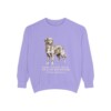 nova-scotia-duck-tolling-retriever-sweatshirt-latin-violet Nova Scotia Duck Tolling Retriever Latin Sweatshirt, Violet, front view