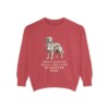 Nova Scotia Duck Tolling Retriever Mom Sweatshirt, Crimson, front view
