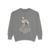 Nova Scotia Duck Tolling Retriever Mom Sweatshirt, Grey, front view