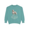 Nova Scotia Duck Tolling Retriever Mom Sweatshirt, Seafoam, front view
