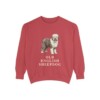 Old English Sheepdog Sweatshirt, Crimson, front view