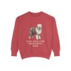 Old English Sheepdog Dad Sweatshirt, Crimson, front view