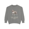 olde-english-bulldogge-sweatshirt-dad-grey-1 Olde English Bulldogge Dad Sweatshirt, Grey, front view