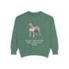 olde-english-bulldogge-sweatshirt-dad-light-green-1 Olde English Bulldogge Dad Sweatshirt, Light Green, front view