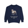olde-english-bulldogge-sweatshirt-dad-true-navy-1 Olde English Bulldogge Dad Sweatshirt, True Navy, front view