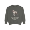 Olde English Bulldogge Humor Sweatshirt, Pepper, front view