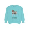olde-english-bulldogge-sweatshirt-latin-chalky-mint Olde English Bulldogge Latin Sweatshirt, Chalky Mint, front view