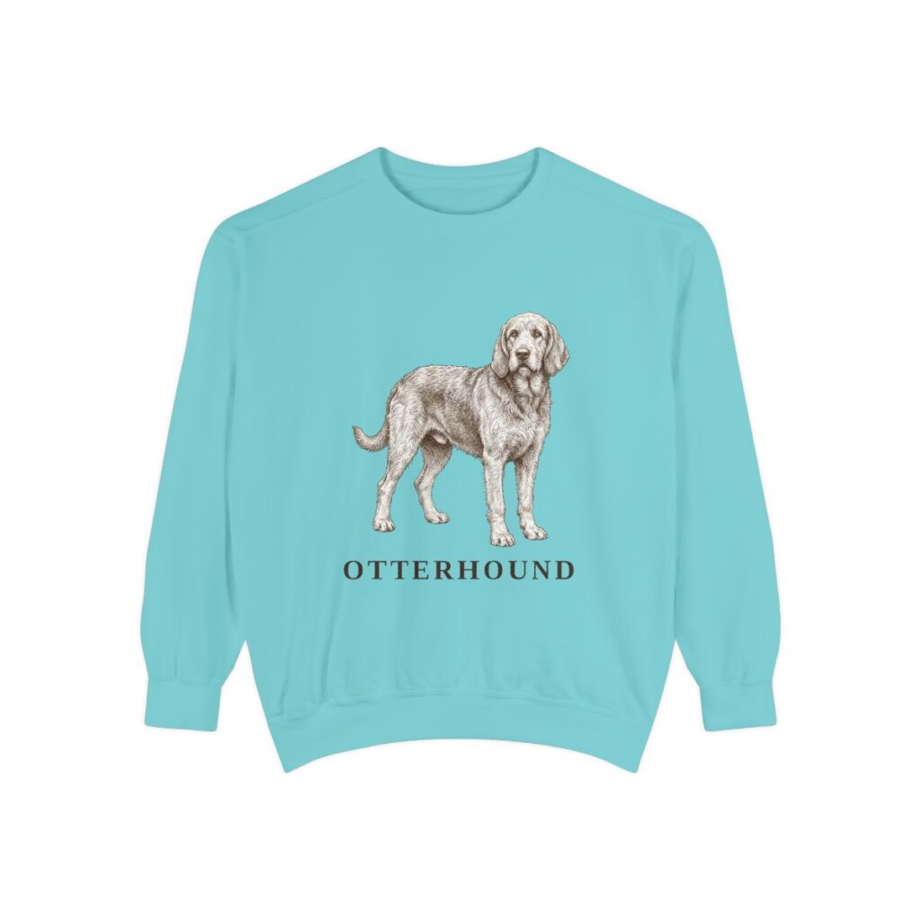 otterhound-sweatshirt-chalky-mint Otterhound Sweatshirt, Chalky Mint, front view
