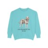 Otterhound Dad Sweatshirt, Chalky Mint, front view