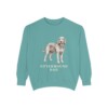 Otterhound Dad Sweatshirt, Seafoam, front view