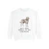 otterhound-sweatshirt-humor-white Otterhound Humor Sweatshirt, White, front view