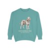 Otterhound Latin Sweatshirt, Seafoam, front view
