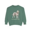 otterhound-sweatshirt-light-green Otterhound Sweatshirt, Light Green, front view