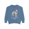 Otterhound Mom Sweatshirt, Blue Jean, front view