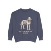 Otterhound Mom Sweatshirt, Denim, front view