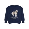 Otterhound Mom Sweatshirt, True Navy, front view
