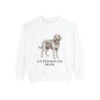 Otterhound Mom Sweatshirt, White, front view
