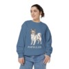 Papillon Sweatshirt, Blue Jean, person 2 front