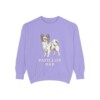 Papillon Dad Sweatshirt, Violet, front view