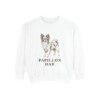 Papillon Dad Sweatshirt, White, front view