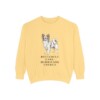 Papillon Humor Sweatshirt, Butter, front view